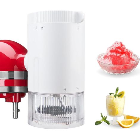 Zubehör Für Eismaschine Für Kitchenaid Küchenmaschinen, Rasiermesser-zubehör, Schneeeis-kegel-zubehör, Weiß (maschine/mischer Nicht Enthalten)