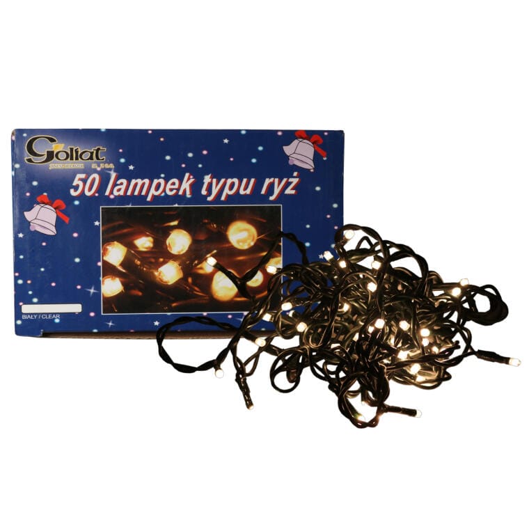 Weihnachtsbaumbeleuchtung Für Den Außenbereich An Kupferdrähten, 50 Leds, Weiß, Mit 230-v-netzteil
