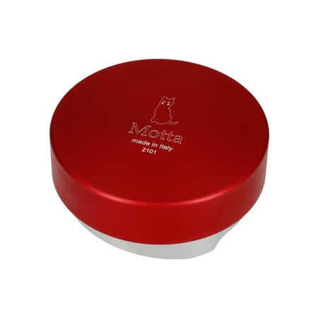 Motta – Nivellierwerkzeug 58 mm – roter Kaffeespender