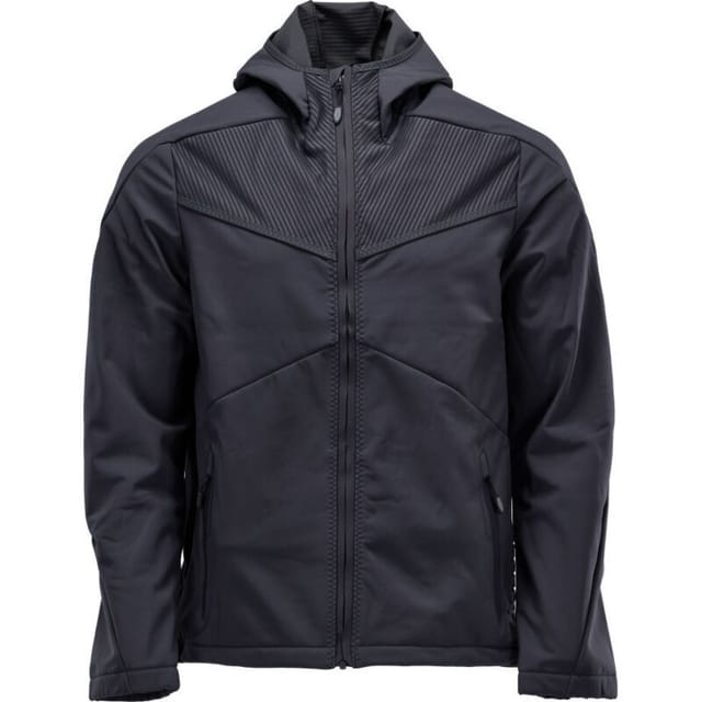 Soft Shell Jacke mit Kapuze Soft Shell Jacke Gr. 4XL, schwarzblau - Mascot