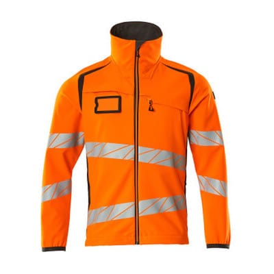 Accelerate safe Softshelljacke 19002-143-1418 Gr. s hi-vis orange/dunkelanthrazit - Mascot
