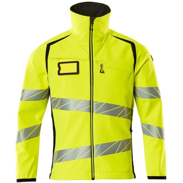 Accelerate safe Softshelljacke 19002-143-1709 Gr. 3XL hi-vis gelb/schwarz - Mascot