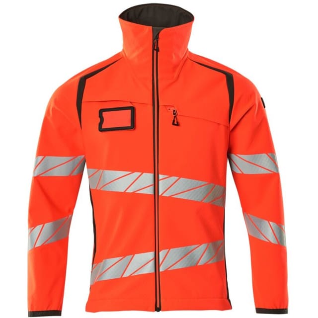 Accelerate safe Softshelljacke 19002-143-22218 Gr. 3XL hi-vis rot/dunkelanthrazit - Mascot