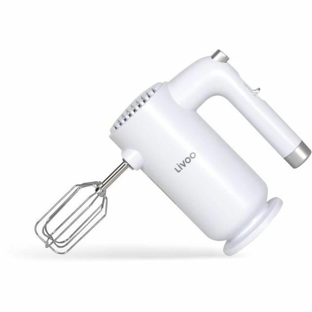 Livoo DOP243W Elektrischer Handmixgerät weiß 250W 5 Geschwindigkeiten