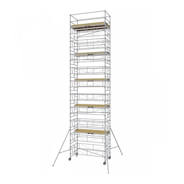 Matisère - Stahl-Fahrgerüst - Mini Arbeitsbühne - Maxi arbeitshöhe 13.10m - 8545110