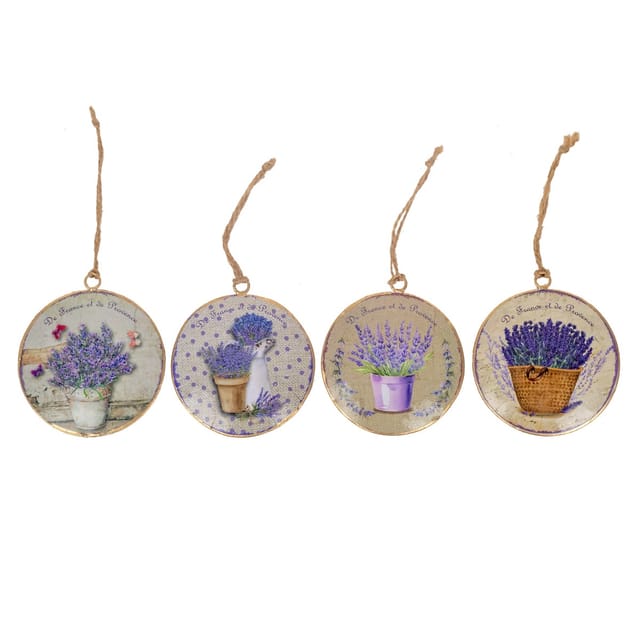 Lavendel-Anhänger, 4 Aromadiffusoren für Heimdekoration, originelle Geschenke und Aromatherapie