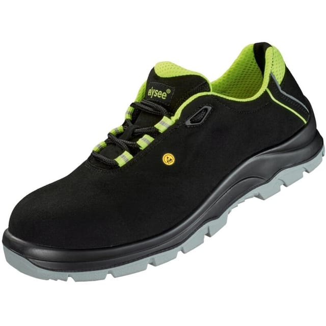 Sicherheitshalbschuh Loreto S3 esd src Gr. 43 schwarz/neon-gelb - Elysee