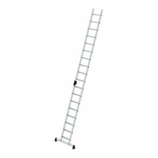 MUNK Stufenanlegeleiter mit nivello-Traverse und Ergo-Pad 18 Stufen