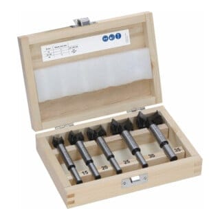Bosch Professional - Bosch expert Scharnierlochbohrer Laminated Woodsatz, 15/20/25/30/35 x 60 x 90 mm, 5 St