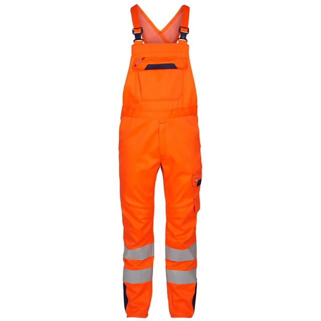 Safety+ Multinorm Inherent Latzhose 3285-830 Gr. 56 orange/marine - Engel