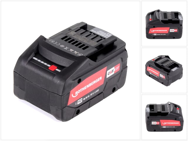 Rothenberger - Akku cas 18 v 8,0 Ah Li-HD Akku