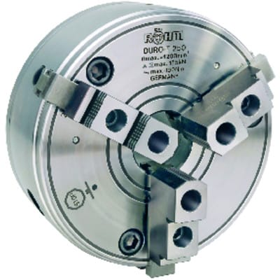 Röhm DURO-T 250, KK 6, ISO 702-3, Stehbolzen und Bundmutter, Grund- und Aufsatzbackenn - 437556