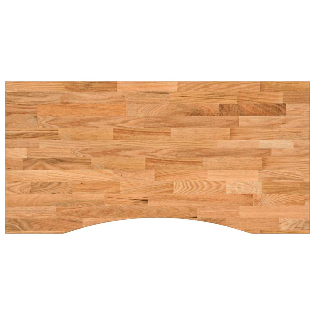 Maison Exclusive - Schreibtischplatte Hellbraun 100x50x2,5 Cm Mas