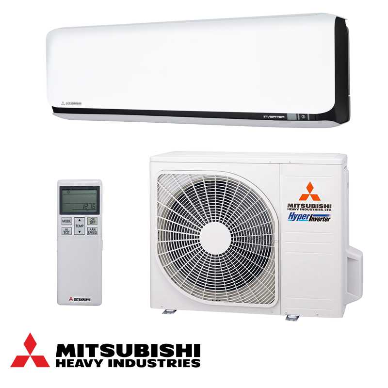 Mitsubishi Heavy Industries Srk25zs‑wfb / Src25zs‑w2 Inverter-klimaanlage – 9,000 Btu, Wi-fi, A+++ Energy Class
