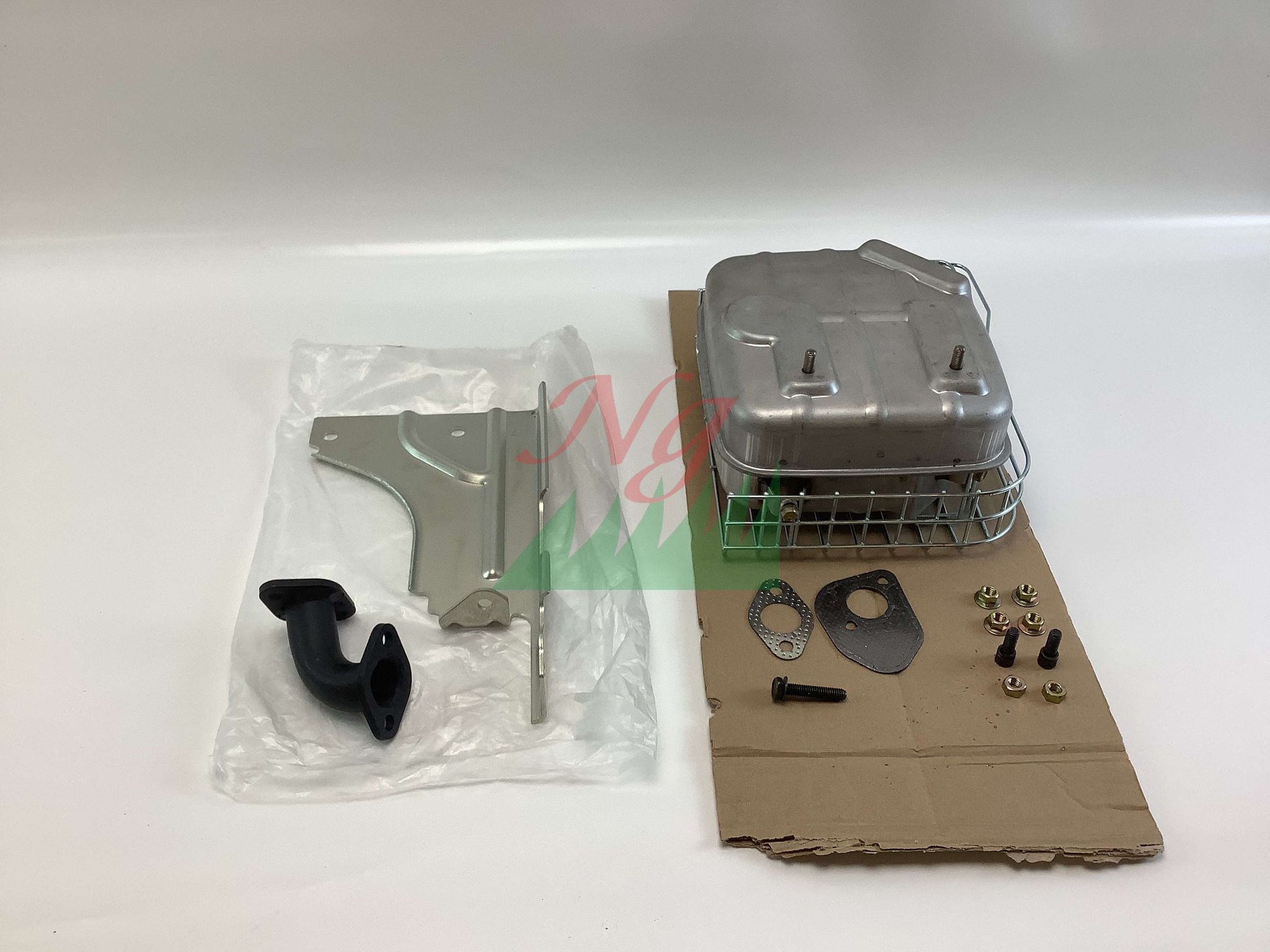 Originaler Briggs & Stratton 791181 Rasentraktor-motorschalldämpfer-satz