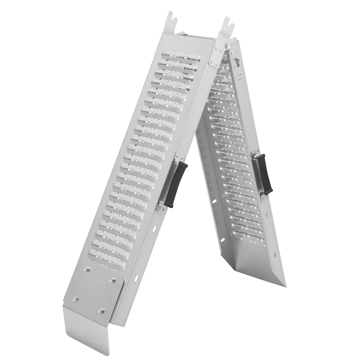 Fornorth Auffahrrampe Klappbar 89x26x11cm 200kg