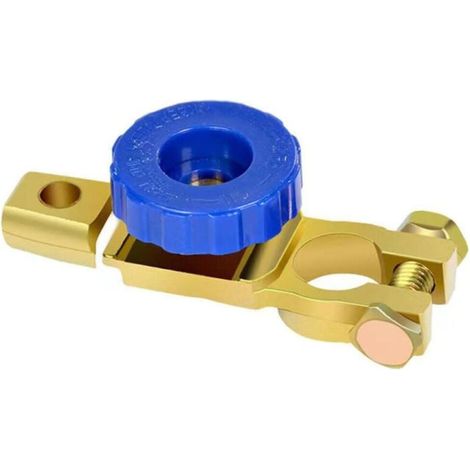 12v-batterietrennschalter, Batterieisolator, Für 12v-, 24v- Und 36v-motorräder, Autos, Lastwagen, Boote Und Wohnwagen (blau)