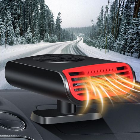 Autoheizung, Tragbarer 12-v-schnellheizlüfter Mit 2-in-1-funktion, 150 W, 360° Drehbar