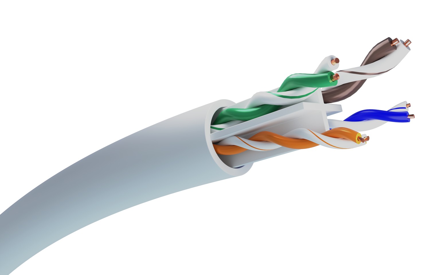 Extralink Ex.10062 Cable De Network Grey 305 M Cat6 U/utp (utp)