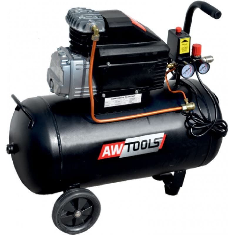 Awtools Sprężarka Olejowa Fl-50l Wydajność 245l/min. Zbiornik 50l