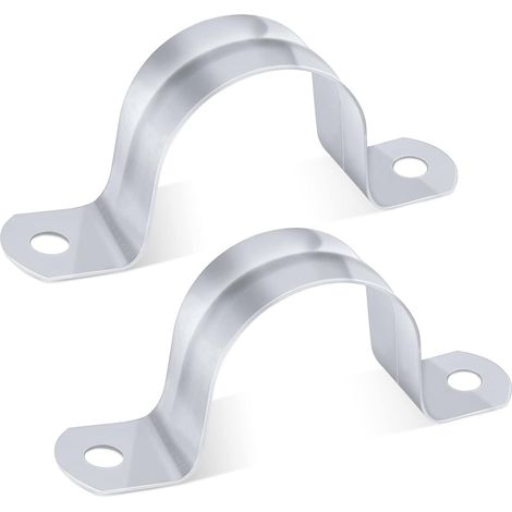 40mm U-klemme, 20 Stück, Rohrhalterung Ø 40mm, Edelstahl-u-rohrklemme Aus 304 Edelstahl, U-halterung Für Metallrohr