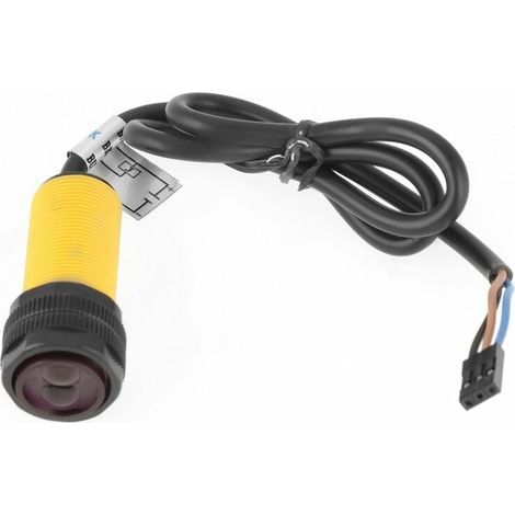 Commutateur Photoélectrique Infrarouge,e18-d80nk Réglable Infrarouge Obstacle Évitement Détection Détecteur Capteur Détecter 3-80 Cm Pour Arduino