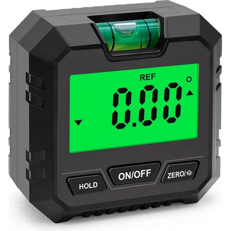 Digitale Elektronische Wasserwaage Und Winkelmesser Mit Lcd-anzeige, Libelle Und Magnetischer Basis, Digitales Neigungswinkel-messwerkzeug Für Holzarbeiten Und Bauwesen