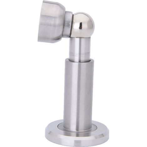 Verstellbare Magnetische Türstopper, Magnetischer Türanschlag, Türhalter Aus Edelstahl 304 Zur Wand- Und Bodenmontage (farbe: Edelstahl)