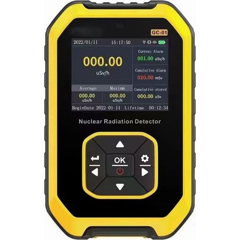 Tragbarer Digitaler Lcd-geigerzähler, Strahlungsdetektor Für Nukleare Beta-gamma-strahlung, Dosimeter