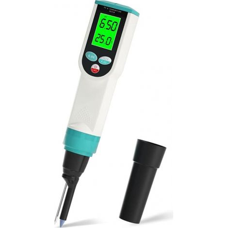 Ph-meter Mit Lebensmittelph-tester Atc, Digitales Wasserdichtes Lebensmittel-ph-meter Mit Hochpräzisem Ph-/temperatursensor