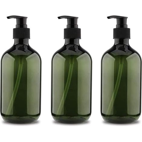 Set Aus 3 Pumpflaschen Mit 5 Ml, Shampoo-flasche, Nachfüllbare Flüssigkeitsdispenser-flasche, Nachfüllbare Leere Pumpflasche, Nachfüllbare Leere Seifenpumpe