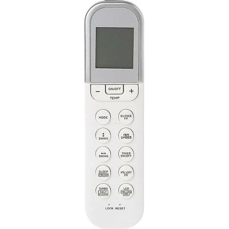 Fernbedienung Für Midea-klimaanlage Rg36f – Kompatibel Mit Rg36f2/rg36f4 – Betrieb Mit 2 Aaa-batterien – Ergonomisches Design Und Geringer Stromverbrauch