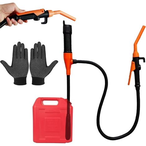 Anyingkai Elektrische Umwälzpumpe, Tragbare Elektrische Kraftstoffpumpe, Elektrische Wasserpumpe, Automatische Siphonpumpe, Kraftstoffpumpe Für Gas, Wasser, Öl Und Andere Flüssigkeiten
