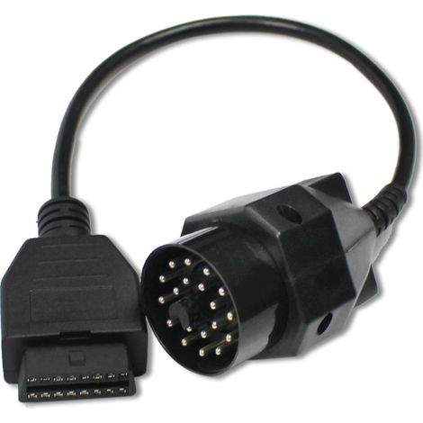 Obd2-adapterkabel 20-polig Bmw Edibas Auf 16-polig Obd-diagnosegerät, Passend Für Ältere Modelle Kompatibel Mit Bmw 1982–2002