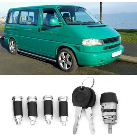 Zündschlosszylinder Und Schlüssel Für Transporter T4 Caravelle 1990-2003 – Korrosionsbeständige Aluminiumlegierung – Sicheres Verriegeln - 357905855b