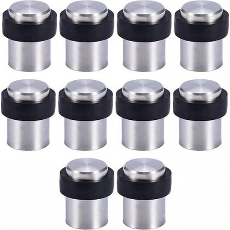10 Türstopper Für Schiebetüren, 4,5 Cm, Aus Edelstahl, Türanschlag, Türblockierer