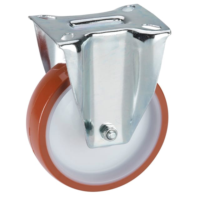 Dörner+helmer - Bockrolle Polyurethan Polyamidfelge 100 mm 150 kg