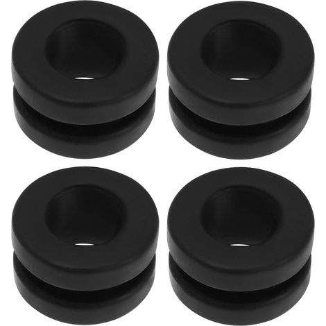 4er-set Gummiaugen Für Luftfiltergehäuse Des Fahrzeugs 9814411880 Ersatzteil 1422a4 Kompatibel Mit Citroën Kompatibel Mit Peugeot Schwarz