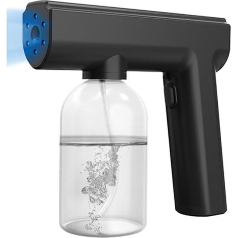 Desinfektionssprüher Mit Blauem Licht, 300 Ml Desinfektionsnebelgerät, Tragbare Nebelmaschine, Wiederaufladbarer Elektrostatischer Sprüher Für Küche Und Badezimmer