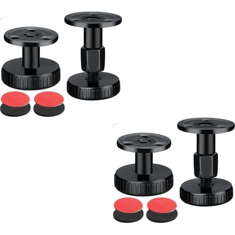 Cale De Lit Réglables Murales,4 Pièces Cadre De Lit Fileté Réglable,anti-secousse Outil Support Télescopique,cadre De Lit Réglable Stabilisateur Pour Lits, Tables, Canapé, Armoire(30-6
