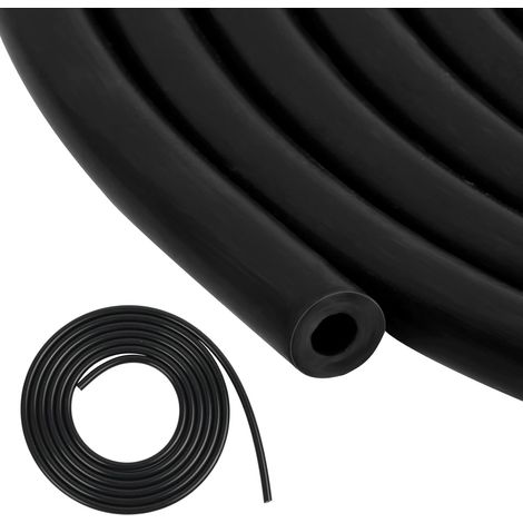Silikon-schlauch 3 M Innendurchmesser 3mm Auto-vakuumschlauch, Schwarzer Gummischlauch, Silikonschlauch Für Kühlwasser, Kühlmittel, Turbinensystem (7mmad)