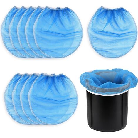10 Stück Farbfiltersäcke, Blau, Feines Maschensieb Mit Elastischem Rand Für 5-gallonen-eimer, Filtersack Für Hydroponik, Farbfilter Und Gartenarbeit