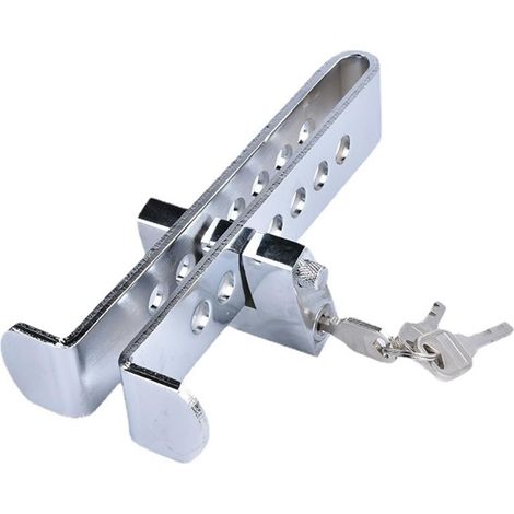Verstellbare Kupplungsverriegelung Für Autos, Universelle Bremspedalverriegelung, Kupplungs-, Brems- Und Gaspedalverriegelung, 21,5 Cm Diebstahlsicherheitswerkzeug