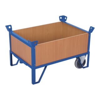 VARIOfit Rollplatte 500kg Tragkraft mit 4 stirnseitigen Aufbauten 1190x785mm