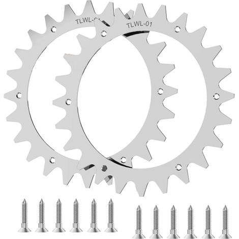 Edelstahl-spikes Hochwertige Edelstahl-spikes Für Worx Landroid S Und M Roboterrasenmäher Radgröße 205 Mm