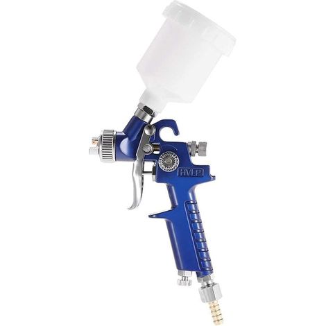 Spritzpistole Für Farbe Hvlp 1,0 Mm Spritzpistole 120 Ml Farbspritzpistole Mit Behälter Airbrush-kit