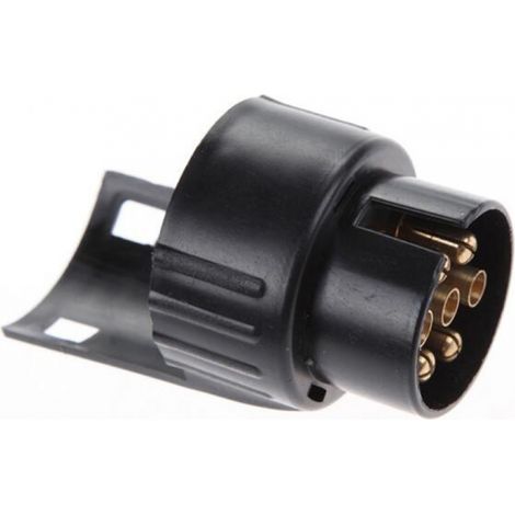 1 Stück Anhängersteckdosenadapter 7 Auf 13-polig, 12 V, 50 A, Bremslicht, Blinkendes Kennzeichen