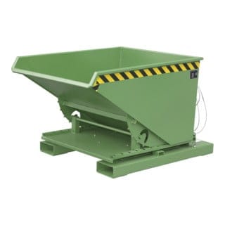 Bauer Kippbehälter 3S 600, lackiert, Resedagrün