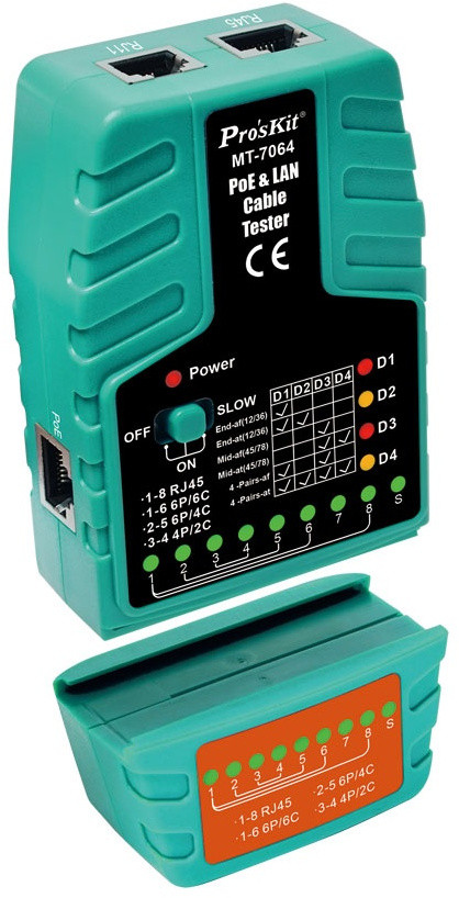 Tester Rj45 Lan Poe Plus Mt7064 Rj45 Netzwerk Mt7064
