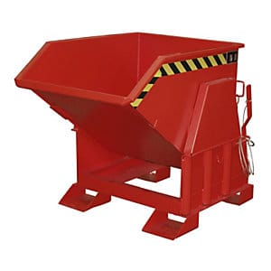 Bauer Kippbehälter BK 50, lackiert, Feuerrot